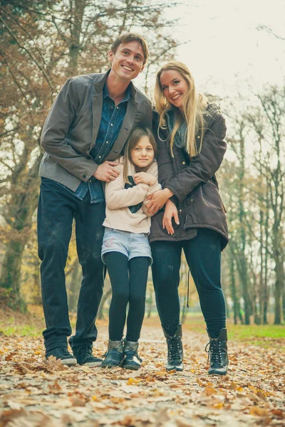 Family of three — Stock Photo, Image