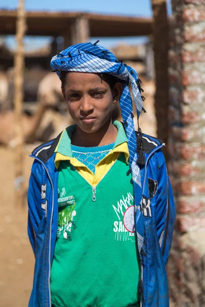 Local boy with turban — Stock Photo, Image