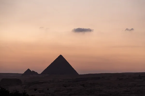 La grande Piramide di Giza — Foto Stock