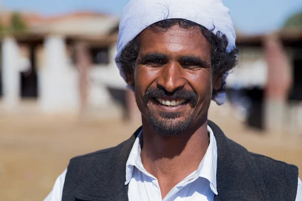 Camel salesman with turban — Stock Photo, Image