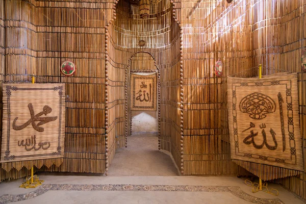 Palmen-Dekorationsgalerie in Daraw — Stockfoto