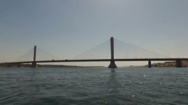 Aswan köprü Nil Nehri üzerinde