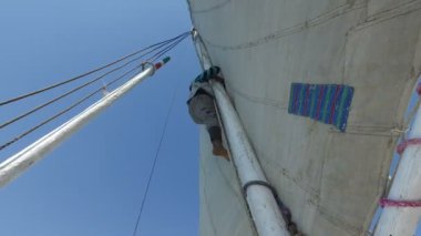  felucca yelken mürettebat Felucca üzerine tırmanma