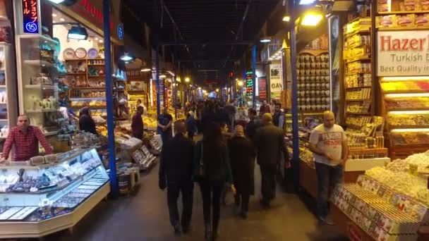 A Spice Bazaar Mısır Carsisi — Stock videók