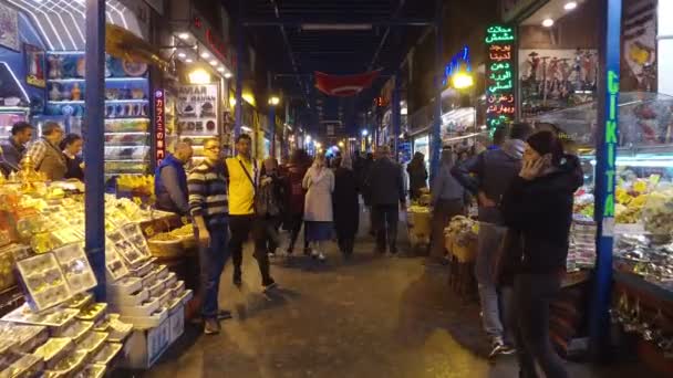 A Spice Bazaar Mısır Carsisi — Stock videók