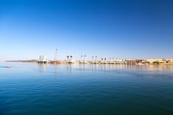 Construction site of the new bridge — Stock Photo, Image