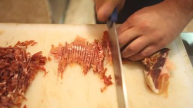 Şef doğrama pastırma