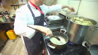 Şef Restoran mutfak yemek