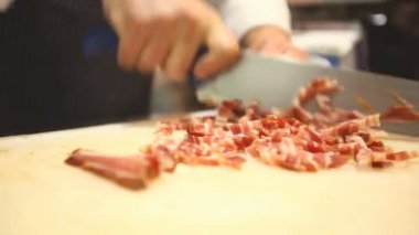 Şef doğrama pastırma