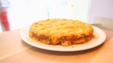 meyveli pasta plaka