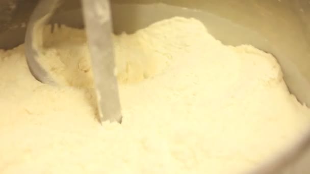 Fare pastella con miscelatore elettrico — Video Stock