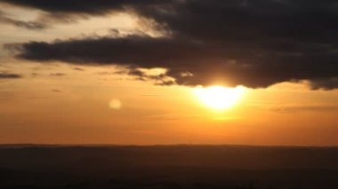 Güneş ufukta ayarlama ayarlama