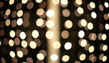 Noel ışıkları yanıp sönen