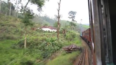 Tren hareket etmesini manzara