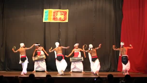 Kandyan Dance Performance — Stock Video