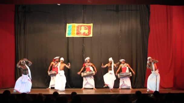Kandyan Dance Performance — Stock Video