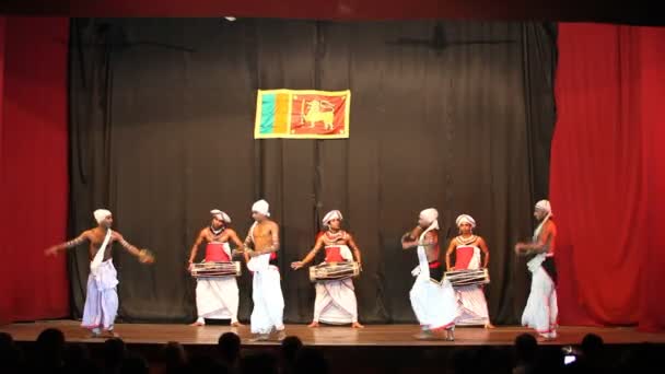 Kandyan Dance Performance — Stock Video