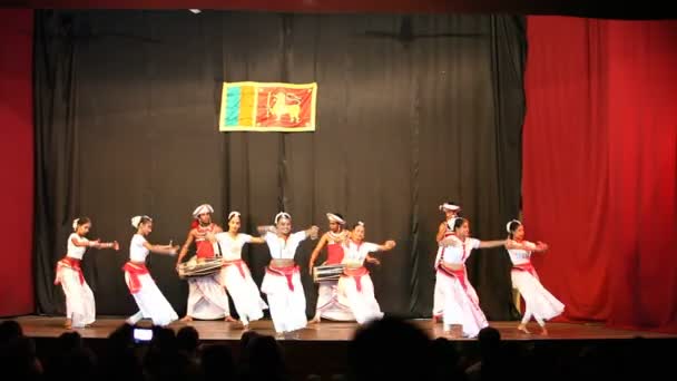 Kandyan Dance Performance — Stock Video