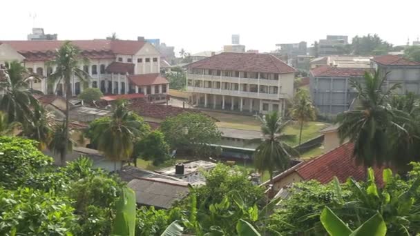 Paysage d'un temple bouddhiste — Video