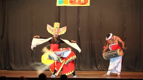 Кандьянский танец — стоковое видео
