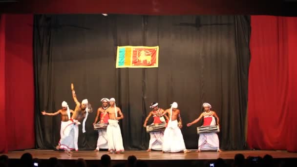 Kandyan Dance Performance — Stock Video