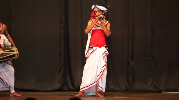 Kandyan χορευτική παράσταση — Αρχείο Βίντεο