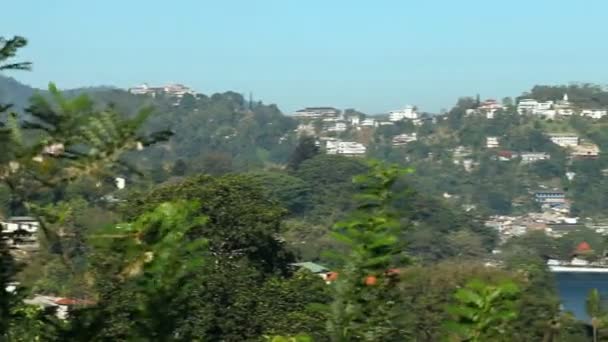 Pemandangan Kandy — Stok Video