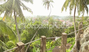 Bir Budist tapınağı yataydan Galle