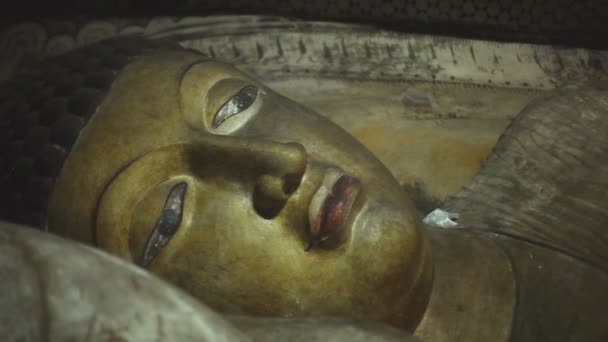Сплячого Будди — стокове відео