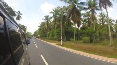 Hareket eden bir arabadan Kandy trafik