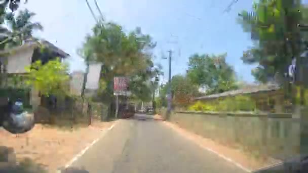 Ruas do Sri Lanka — Vídeo de Stock