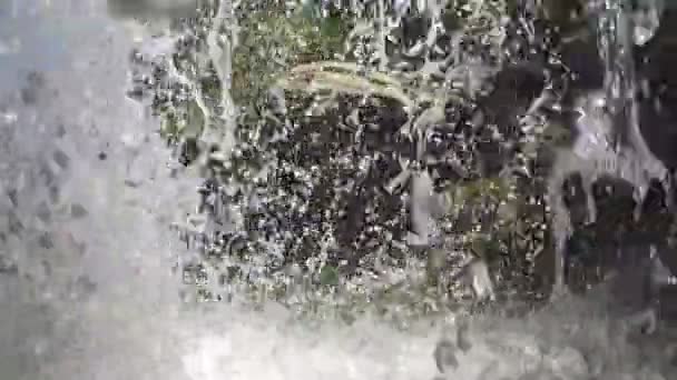 Bella cascata e natura — Video Stock