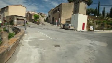 Emekli çift yolda Bisiklete binme