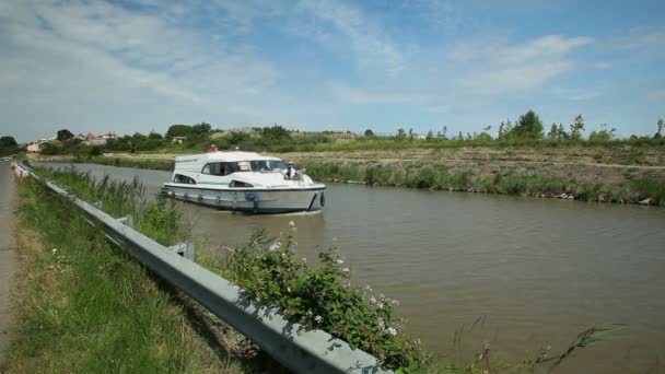 Passagers sur le bateau — Video