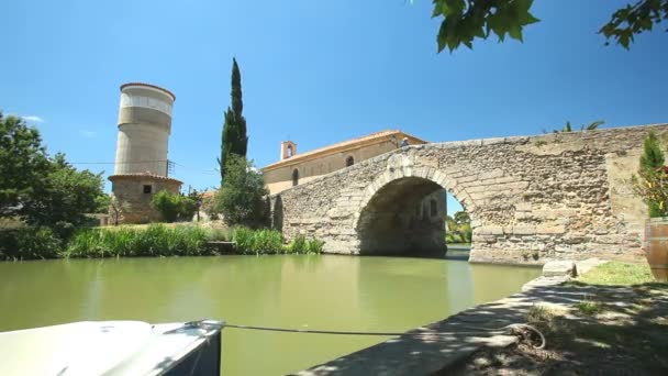 Bateaux et pont — Video