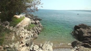 Akdeniz'in turkuaz şeffaf su