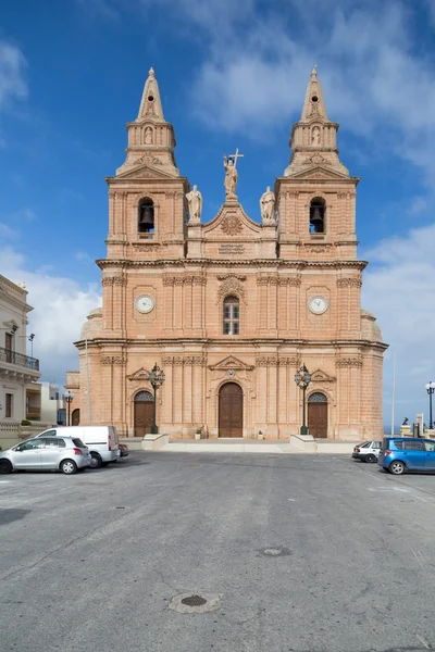 Kościół parafialny w Mellieħa — Zdjęcie stockowe