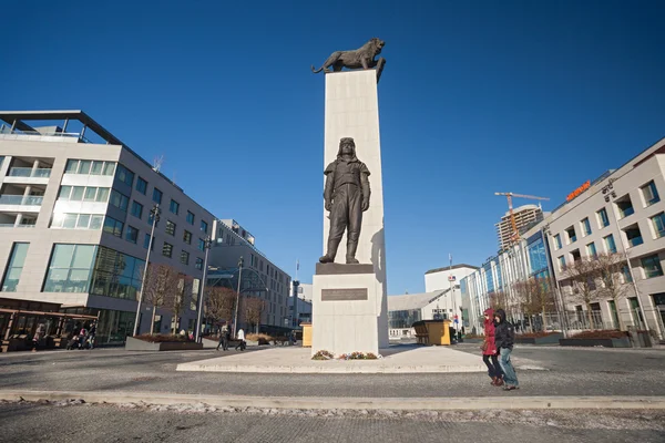 Monument to general Milan Rastislav Stefanik — Stock Photo, Image