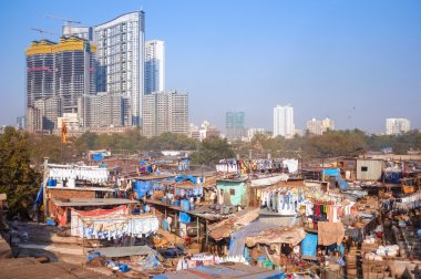 Dhobi ghat yakın inşa ediliyor Skyscrapper.