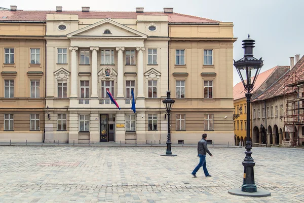 Croatian parliament in Upper town — Stock Photo, Image