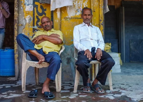 Trabalhadores indianos — Fotografia de Stock