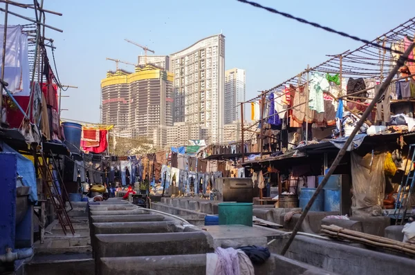 Dhobi ghat — Fotografia de Stock