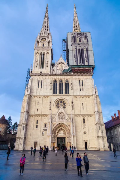 Zagreb Cathedral — Stock Photo, Image