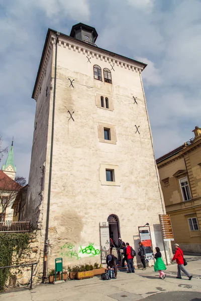Lotrscak tower — Stock Photo, Image
