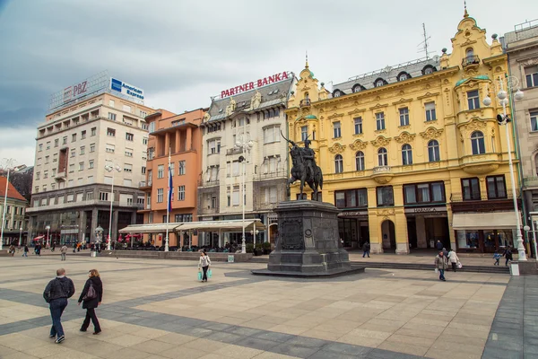 Placu Ban Jelačić — Zdjęcie stockowe