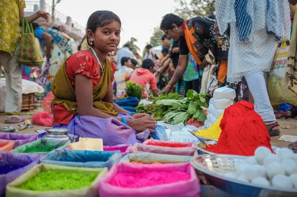 Ragazza indiana — Foto Stock