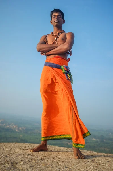 Индийский паломник — стоковое фото