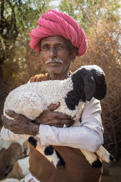 Rabari tribesman — Stockfoto