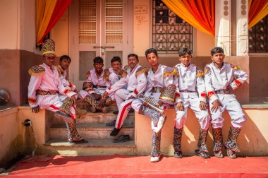 Wedding ceremony relax