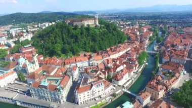 Ljubljana Castle Ljubljanica nehrinde